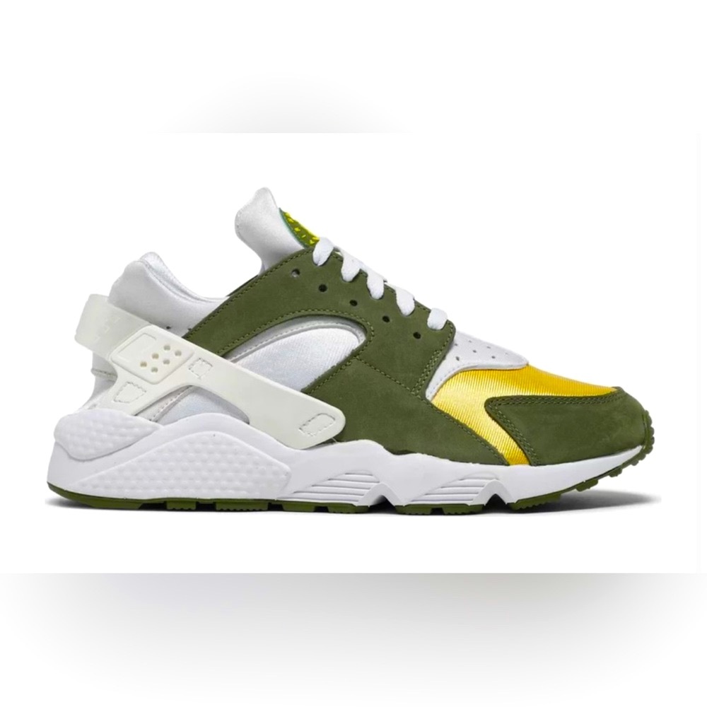 Stussy X Nike Air Huarache Le “Dark Olive” (M 5/W 6.5)